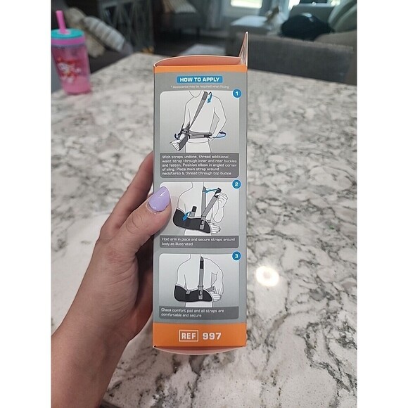 Neo G Airflow Breathable Lightweight Arm Sling One Size Moderate Support - Picture 5 of 5